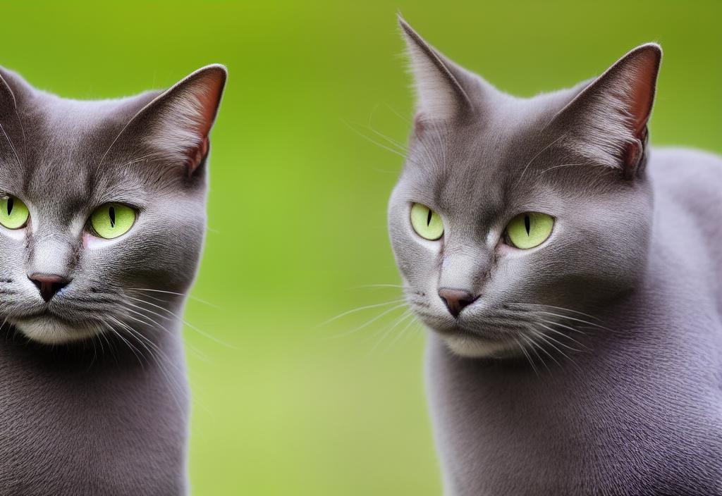 Russian blue indoor outlet or outdoor cat