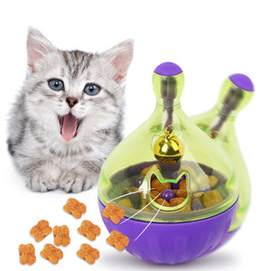 Cat Treat Dispenser Toy - Cat Feeder Toy, Cat Treat Toy, Treat